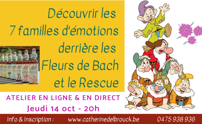 Prochain Atelier Fleurs de Bach