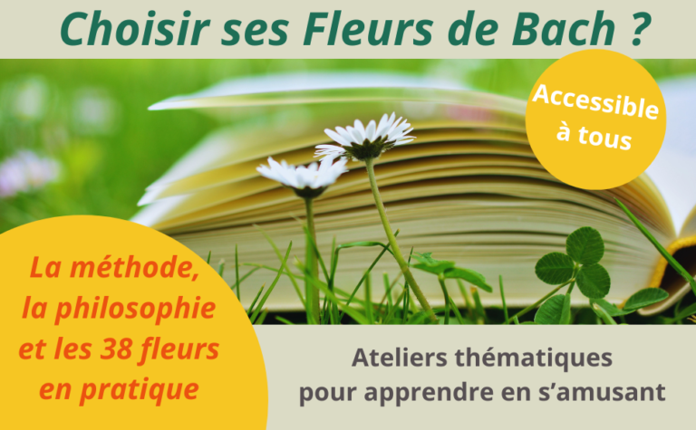Les prochains Ateliers Fleurs de Bach en 2024